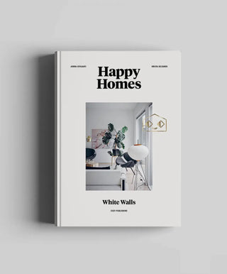 Livre décoration Happy homes blanc